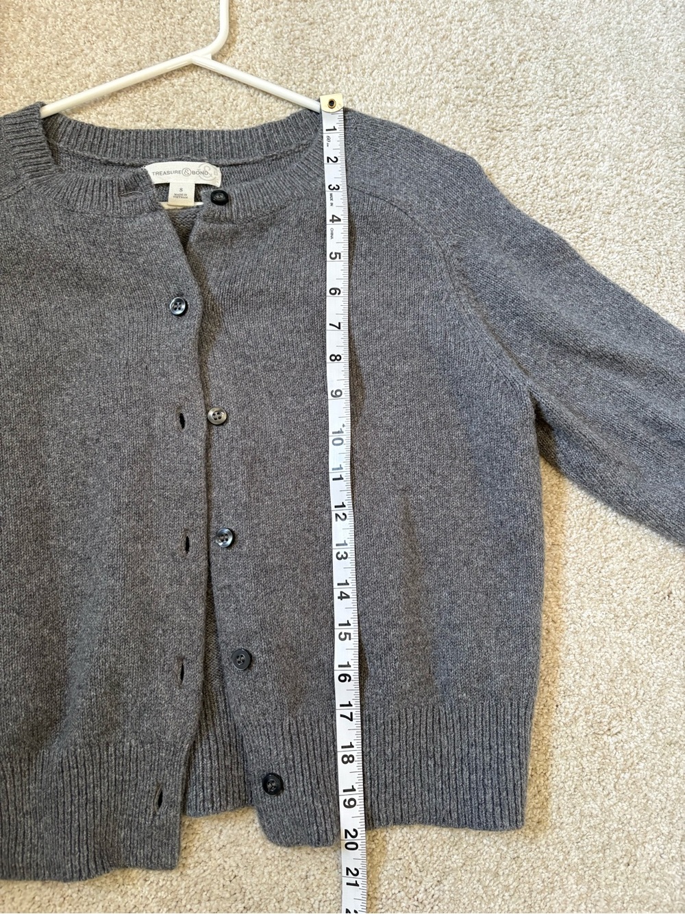 Treasure & Bond Crewneck Cardigan - Picture 4 of 4